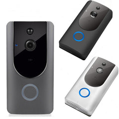 Smart WiFi Video Doorbell Camera Visual Intercom With Chime Night Vision IP Door Bell Wireless Security Camera