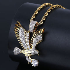 Personality Eagle Hip-hop Men's Necklace