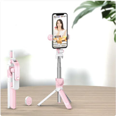 Selfie Stick with Mobile Phone Live Support