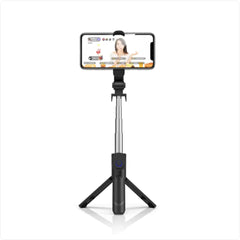 Selfie Stick with Mobile Phone Live Support